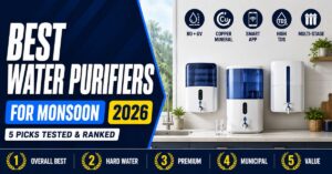 best water purifier India monsoon 2026