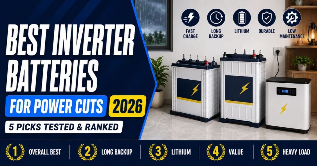 best inverter battery monsoon 2026