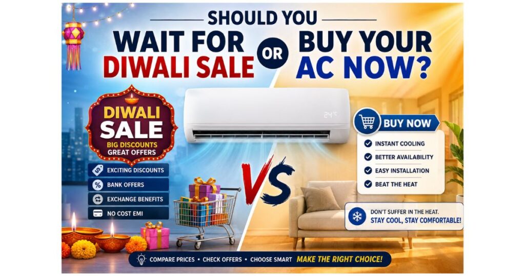 Should You Wait for Diwali Sale or Buy Your AC Now 2026 — Muniblogs buying guide featured image